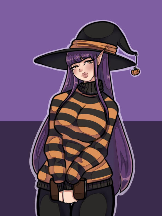 Halloween witch