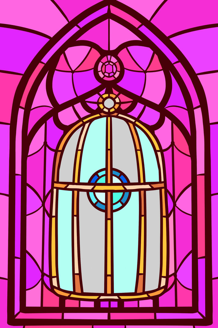 Stained Glass - Cage