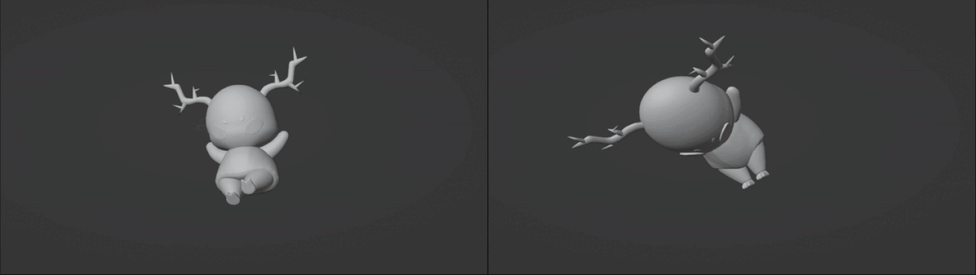 Alien Animations - Glide and Spin