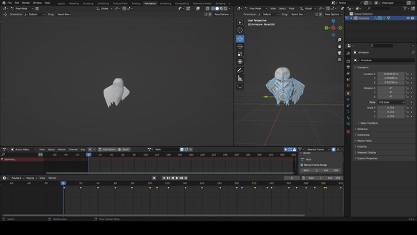Owl Animations - Walk