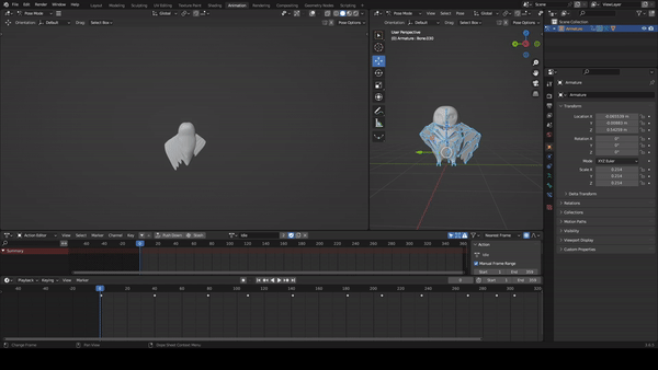 Owl Animations - Idle