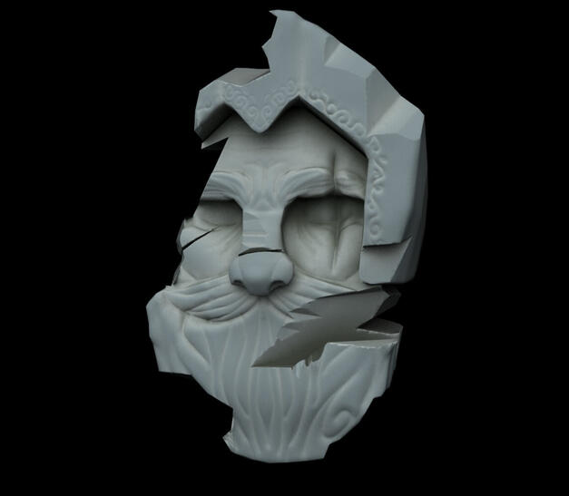 Cavern Statue Dwarf