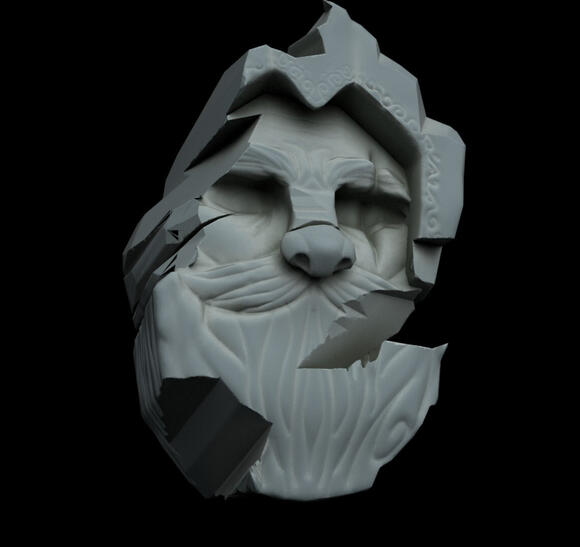 Cavern Statue Dwarf